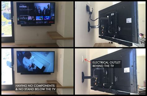 electrical box behind tv height|Three.